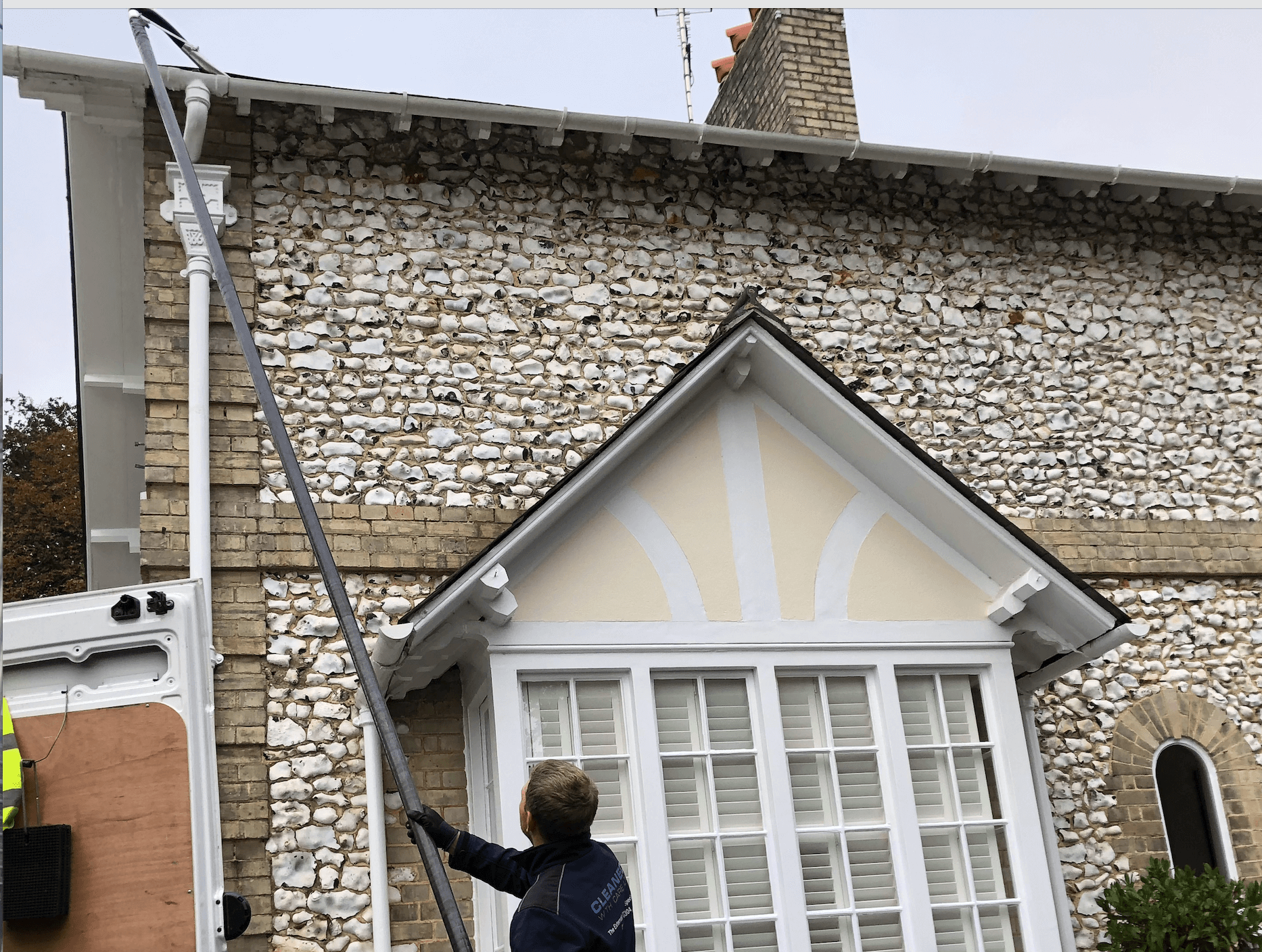 Professional gutter cleaning tools and equipment used by The Roof Moss Cleaners in Banbury